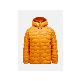 Kurtka Peak Performance M Helium Down Hood Jacket pomarańczowy