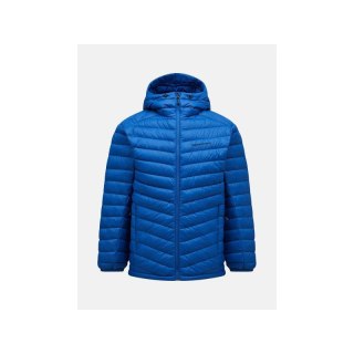 Kurtka puchowa Peak Performance M Frost Down Hood Jacket niebieski