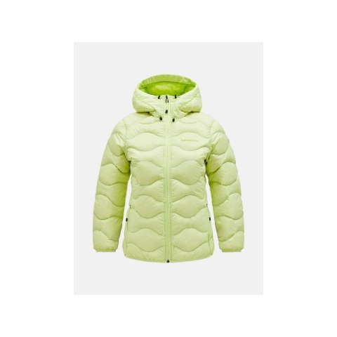 Kurtka puchowa Peak Performance W Helium Down Hood Jacket żółty