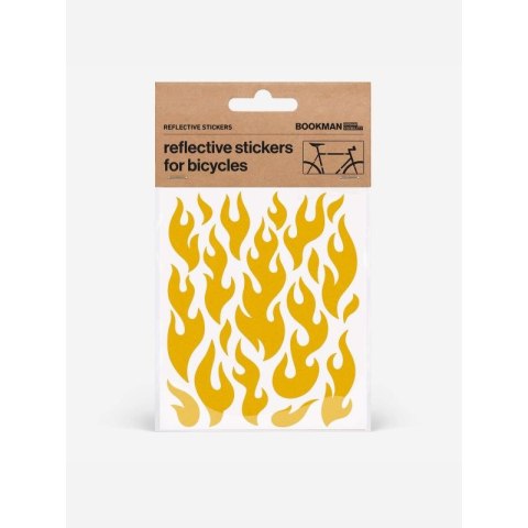 Naklejka BOOKMAN Reflective Stickers Flames