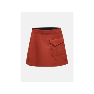 Spódnica Peak Performance W Player Pocket Skirt brązowy