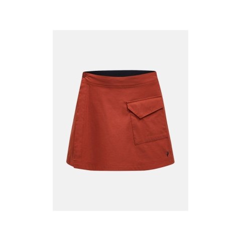 Spódnica Peak Performance W Player Pocket Skirt brązowy