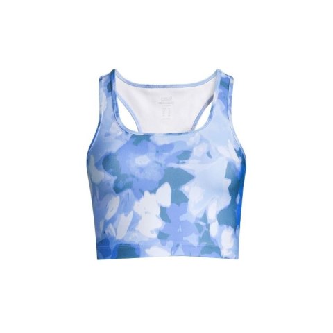 Top do ćwiczeń CASALL Blossom Square Neck Sports Top niebieski