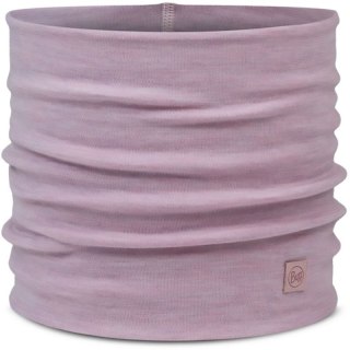 Bandana BUFF MERINO HEAVYWEIGHT NECK WARMER SOLID LILAC SAND
