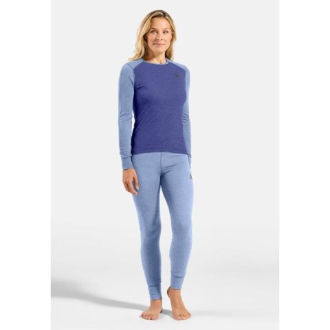 Bielizna termoaktywna - zestaw Odlo Set ACTIVE WARM Special Set roz. S Granatowa