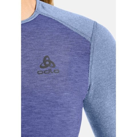 Bielizna termoaktywna - zestaw Odlo Set ACTIVE WARM Special Set roz. S Granatowa