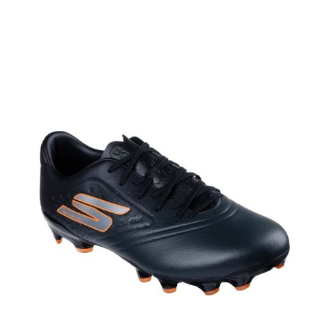 Buty piłkarskie Skechers Razor 1.5 Academy FG czarno-pomarańczowe 252015 BKOR