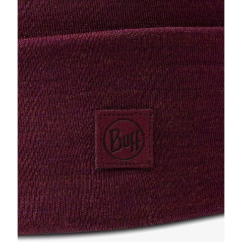 Czapka BUFF MERINO MIDWEIGHT BEANIE MELANGE TIBETAN RED