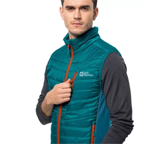 Kamizelka męska bezrękawnik Jack Wolfskin ROUTEBURN PRO INS VEST M bay blue (1206871_1124)