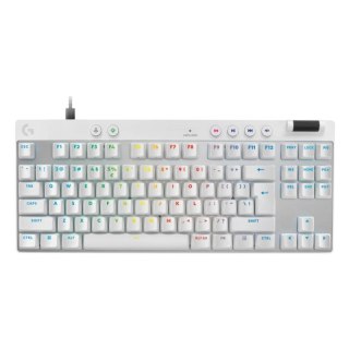Klawiatura Logitech G PRO X TKL Rapid White