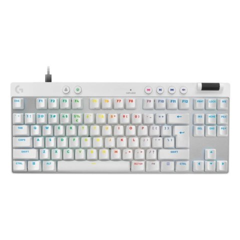 Klawiatura Logitech G PRO X TKL Rapid White
