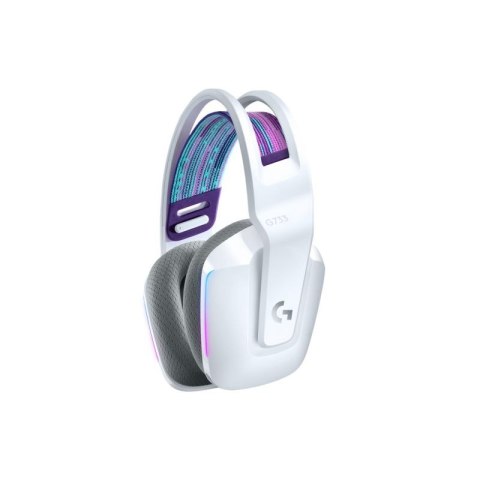 Słuchawki Logitech G733 Lightspeed Białe