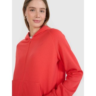 Bluza dresowa rozpinana z kapturem damska 4F 4FWMM00TSWSF1763-62S