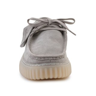 Clarks Torhill Lo 26182810 Light Grey Suede