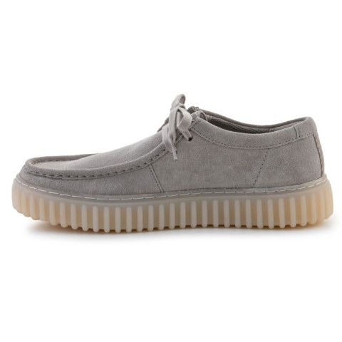 Clarks Torhill Lo 26182810 Light Grey Suede