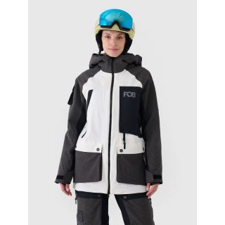 Kurtka snowboardowa membrana 10000 damska 4F 4FWAW24TTJAF587-11S