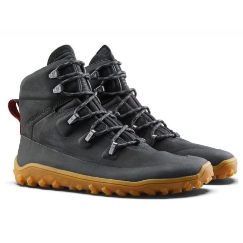 Buty męskie Vivobarefoot TRACKER LEATHER AT MENS OBSIDI Czarny (30953301)