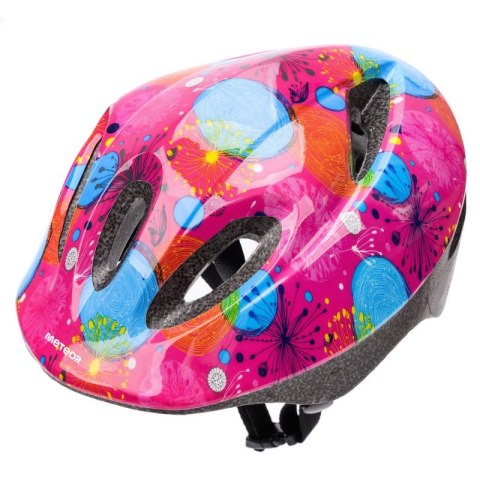 Kask rowerowy Meteor KS05 różowy