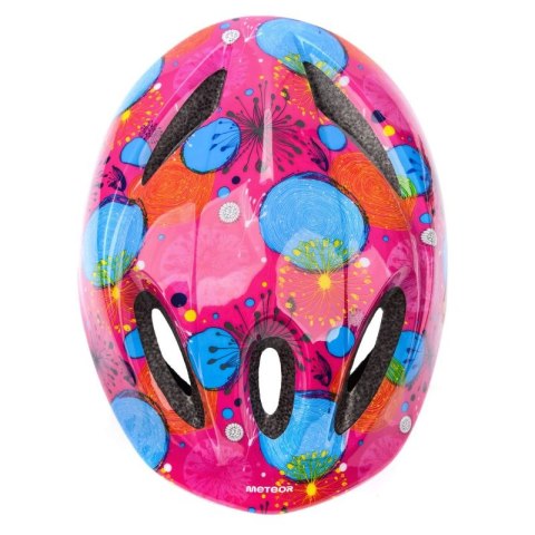 Kask rowerowy Meteor KS05 różowy