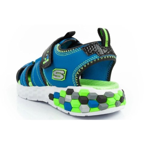 Sandały Skechers Jr 402213L/BBLM