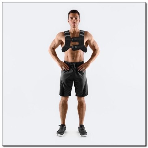 Kamizelka treningowa z obciążeniem 8kg neoprenowa HMS KTO08