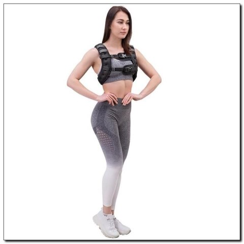 Kamizelka treningowa z obciążeniem 8kg neoprenowa HMS KTO08