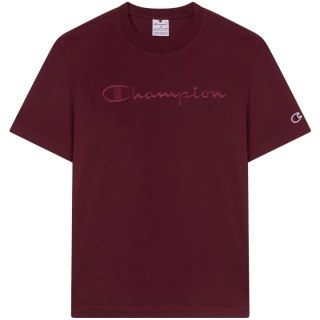 Koszulka męska Champion SS Tee bordowa 220273 RS522