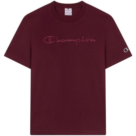 Koszulka męska Champion SS Tee bordowa 220273 RS522