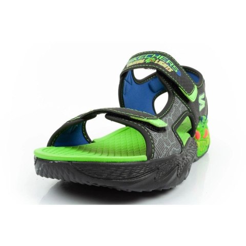 Sandały Skechers Jr 400614L/BKLM