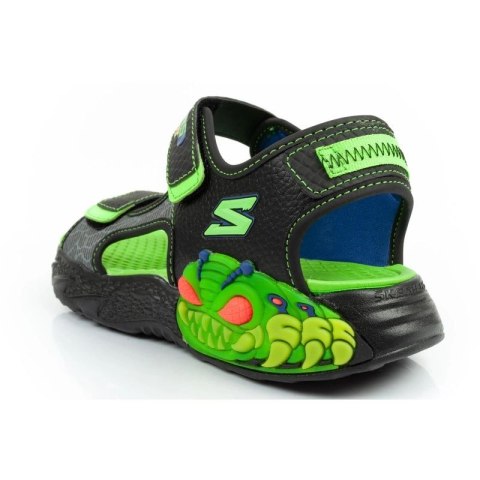 Sandały Skechers Jr 400614L/BKLM