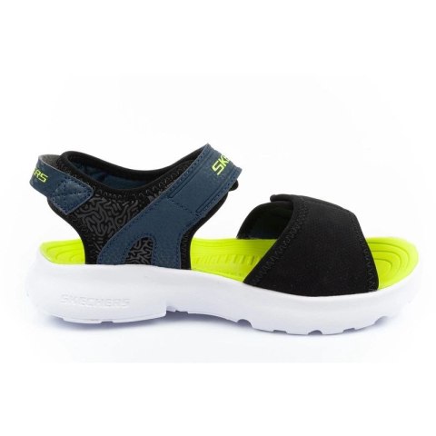 Sandały Skechers Jr 406512L/BKLM