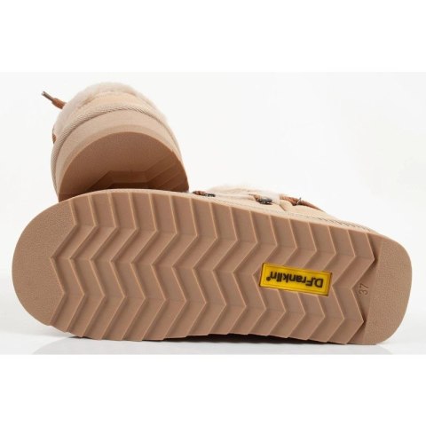 Buty damskie zimowe D.Franklin [DFSH370011-BEIG]