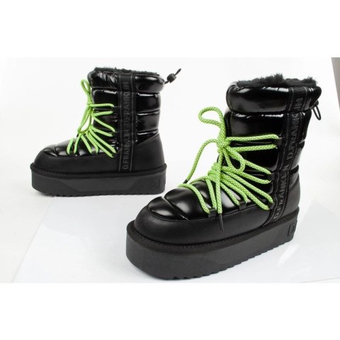 Buty damskie zimowe D.Franklin [DFSH371007-BLAC]