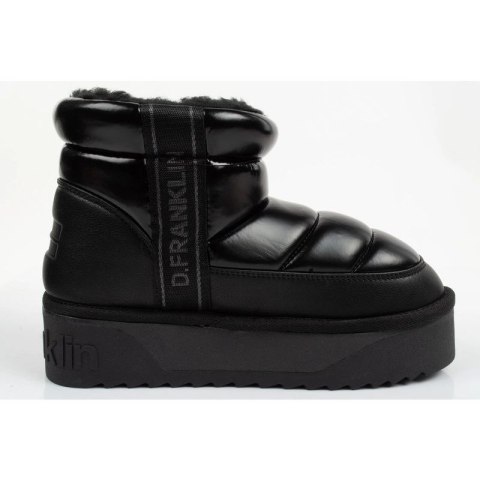 Buty damskie zimowe D.Franklin [DFSH371011-BLAC]