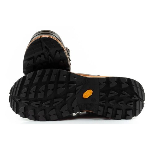 Grisport Marrone buty męskie trekkingowe skóra wodoodporne za kostkę