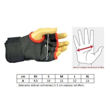 Bandaże bokserskie żelowe BBŻ-1 13101-01M