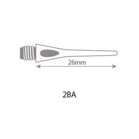 Końcówki do rzutek Softip Harrows Spare Dimple 1000 szt