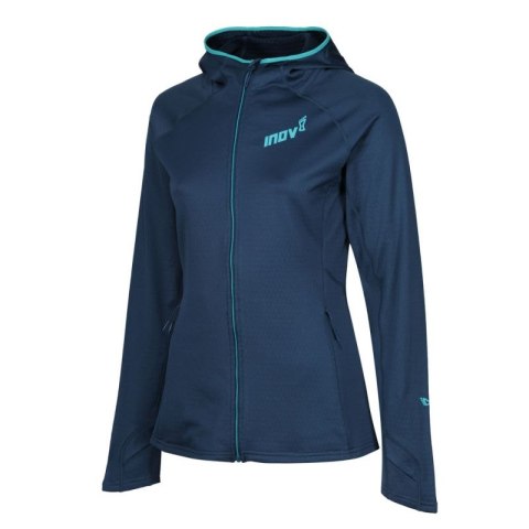 Bluza inov-8 VentureLite Mid Hoodie FZ granatowa. Damska.