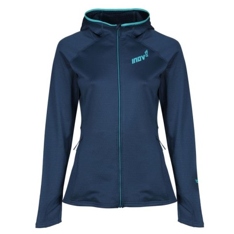Bluza inov-8 VentureLite Mid Hoodie FZ granatowa. Damska.