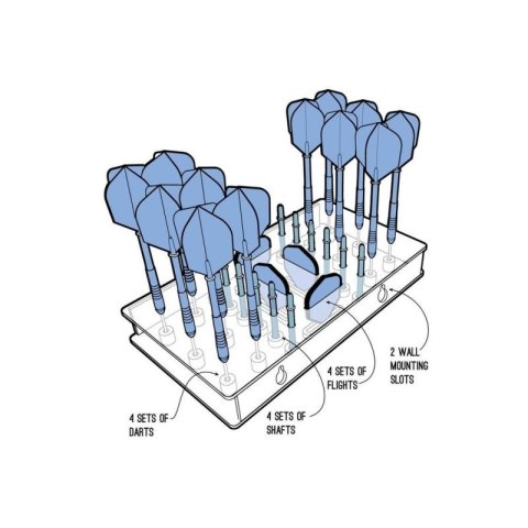 Stacja organizer stojak na rzutki Harrows Dart station