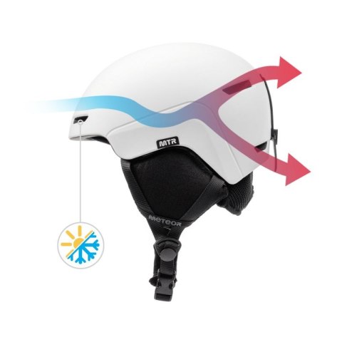 Kask narciarski Meteor Avalo M 55-58 cm 17283