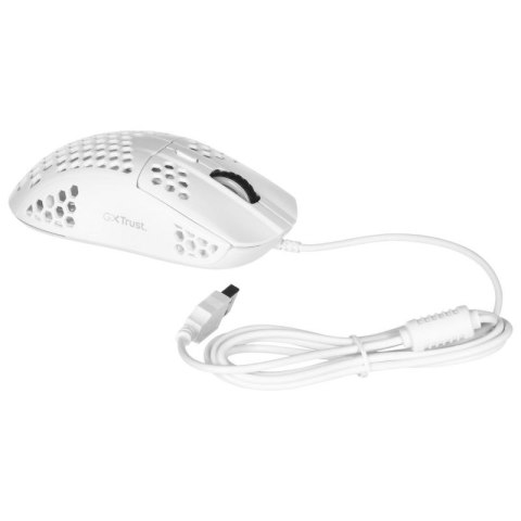 Mysz Gamingowa Trust GXT928W HELOX biała (25389)