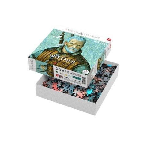 Puzzle Good Loot Gaming 1000 Game Art Chronicles The Witcher Geralt & Vincent van Gogh