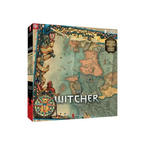 Puzzle Good Loot Gaming 1000 The Witcher: The Northern Kingdoms