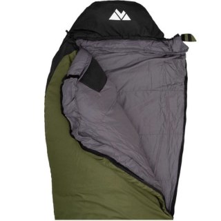 Śpiwór Turystyczny Volven Superlight II - Oliwkowy Lewy