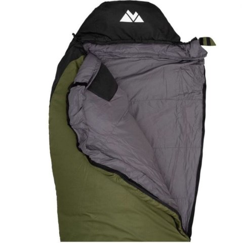 Śpiwór Turystyczny Volven Superlight II - Oliwkowy Lewy