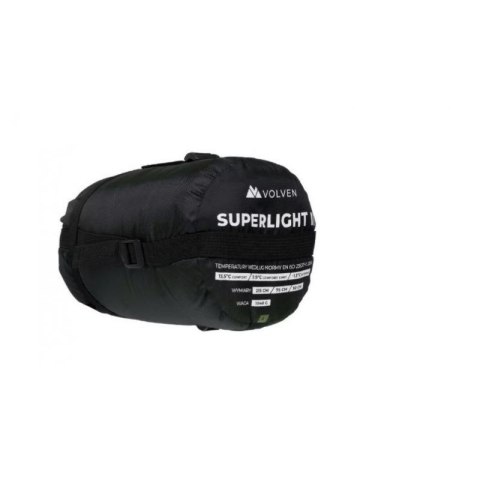 Śpiwór Turystyczny Volven Superlight II - Oliwkowy Prawy