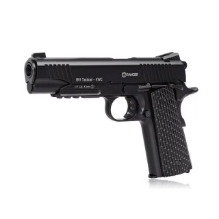 Wiatrówka pistolet RANGER 1911 Tactical KWC kal. 4,5 BBs BLOW BACK 17 strz. FULL METAL CO2 (AAKCMB770AZB)