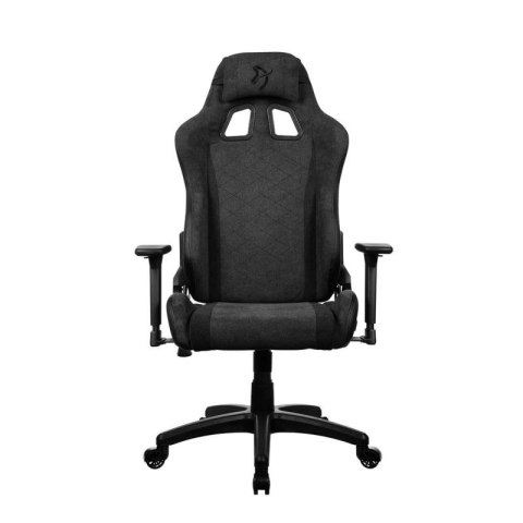 Arozzi Gaming Stuhl Avanti Dark grey SoftFabric Fotel do gry na konsoli Tapicerowane siedzisko