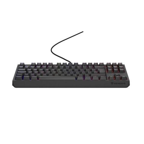 GENESIS Thor 230 TKL klawiatura Gaming USB QWERTY Hiszpański Czarny